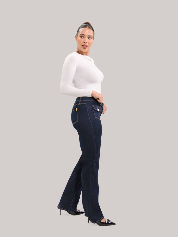 Yoga Jeans - Wholesale Jeans - Women's - ALEX BOOTCUT JEANS / RINSE INDIGO2