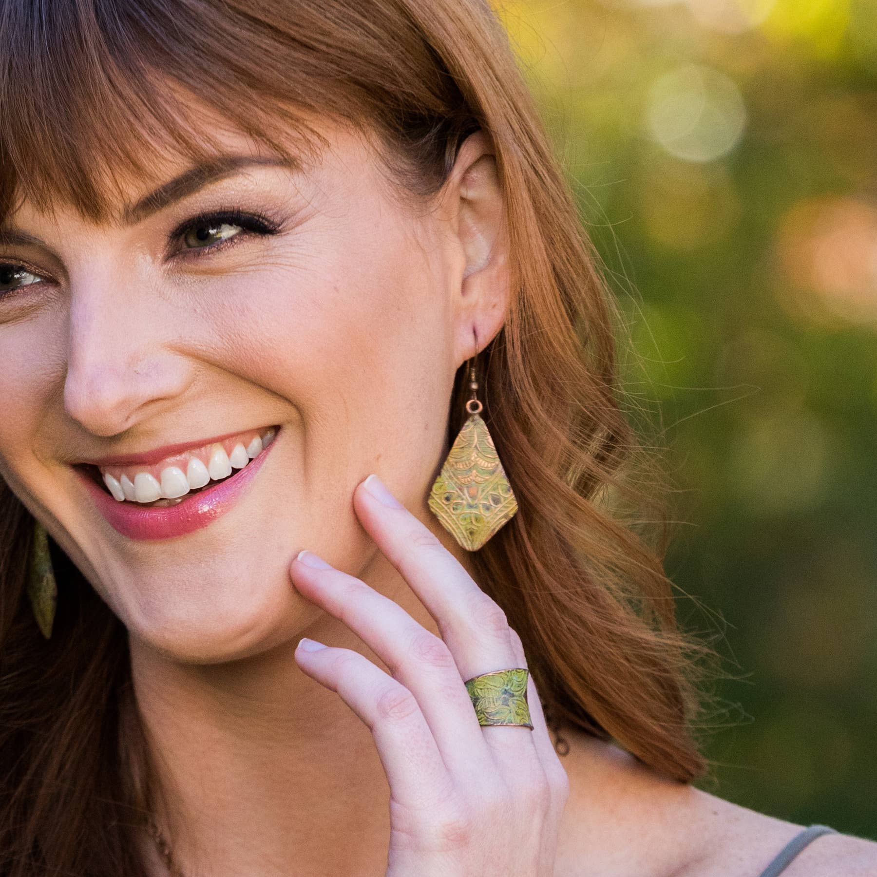 Anju Jewelry - Wholesale Jewelry Set - Copper Patina Bracelet and Earring Prepack with Display22