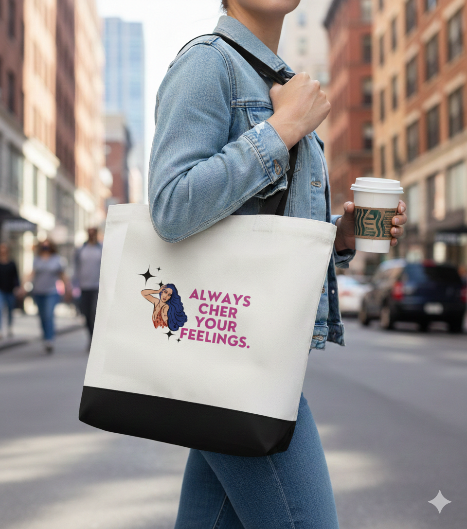 Very Gay. Very Busy. - Wholesale Tote Bag - Unisex - Always Cher Your Feelings Canvas Tote2