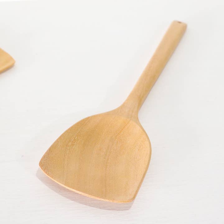 PA PANG KORN -WOK SPATULA WOODEN for wholesale by Thaihomeshop