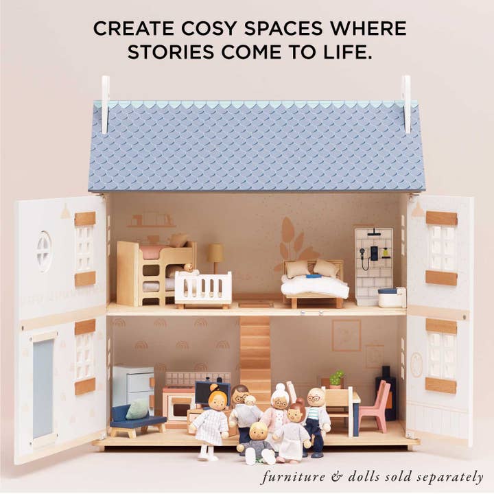 Le Toy Van, Inc. - Wholesale Doll Accessory Kit - Kids - Bay Tree Wooden Dolls House