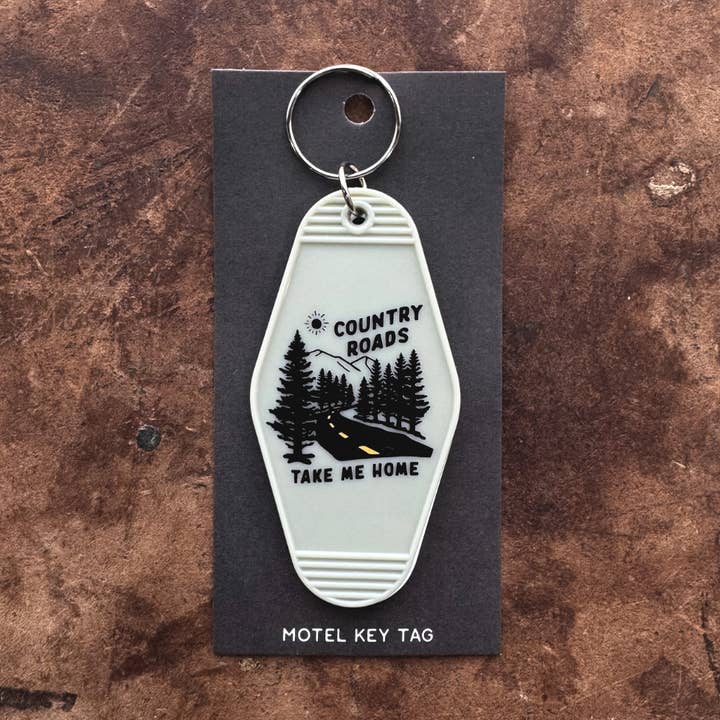 Country Roads // motel tag for wholesale by Hippie’s Daughter
