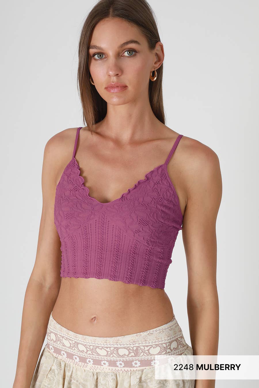 NIKIBIKI - Vente Brassière – femme - NS8400 - Bralette Texturé en Dentelle14