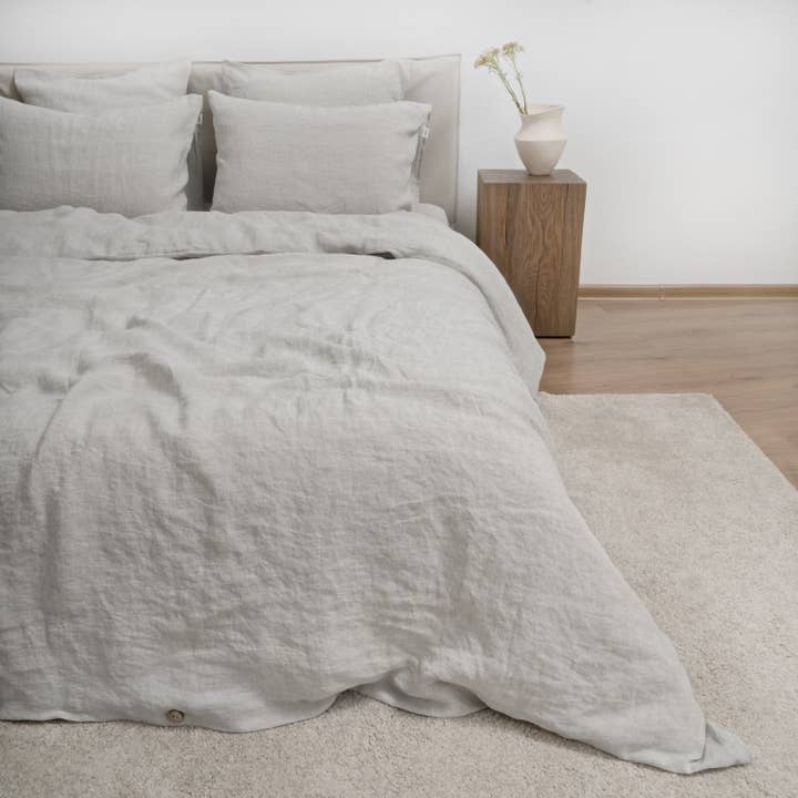 Linen Tales (We cover U.S. import duties) - Wholesale Bedding Set - Melange Linen Duvet Cover Set2