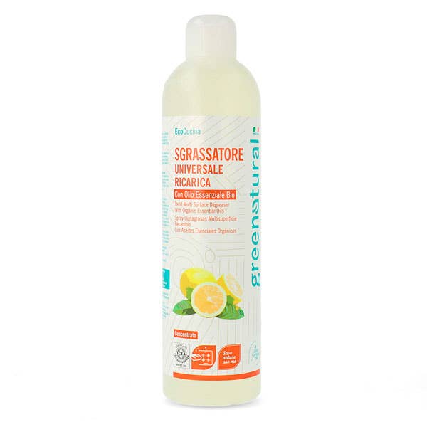 LEMON & TEA TREE Degreaser Refill - 500ml GREENATURAL for wholesale by GREENATURAL