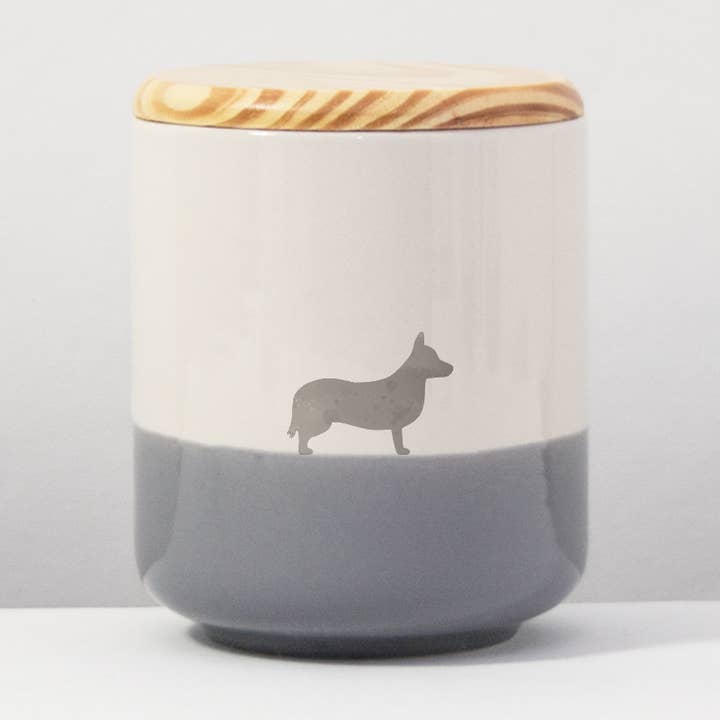 Godbidtdåse 14 til hund & menneske Corgi for engroshandel hos ALMA & GUSTL