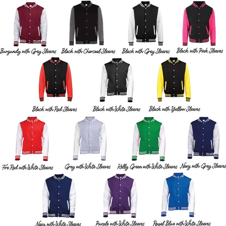 Lovetree Design - Wholesale Varsity/Baseball Jacket - Men's - Adult Varsity Jacket Can be Customized