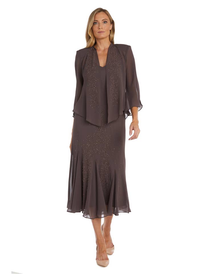 Kos Couture - Wholesale Dress – Women's - Plus Size Long Mother Of The Bride Dress27