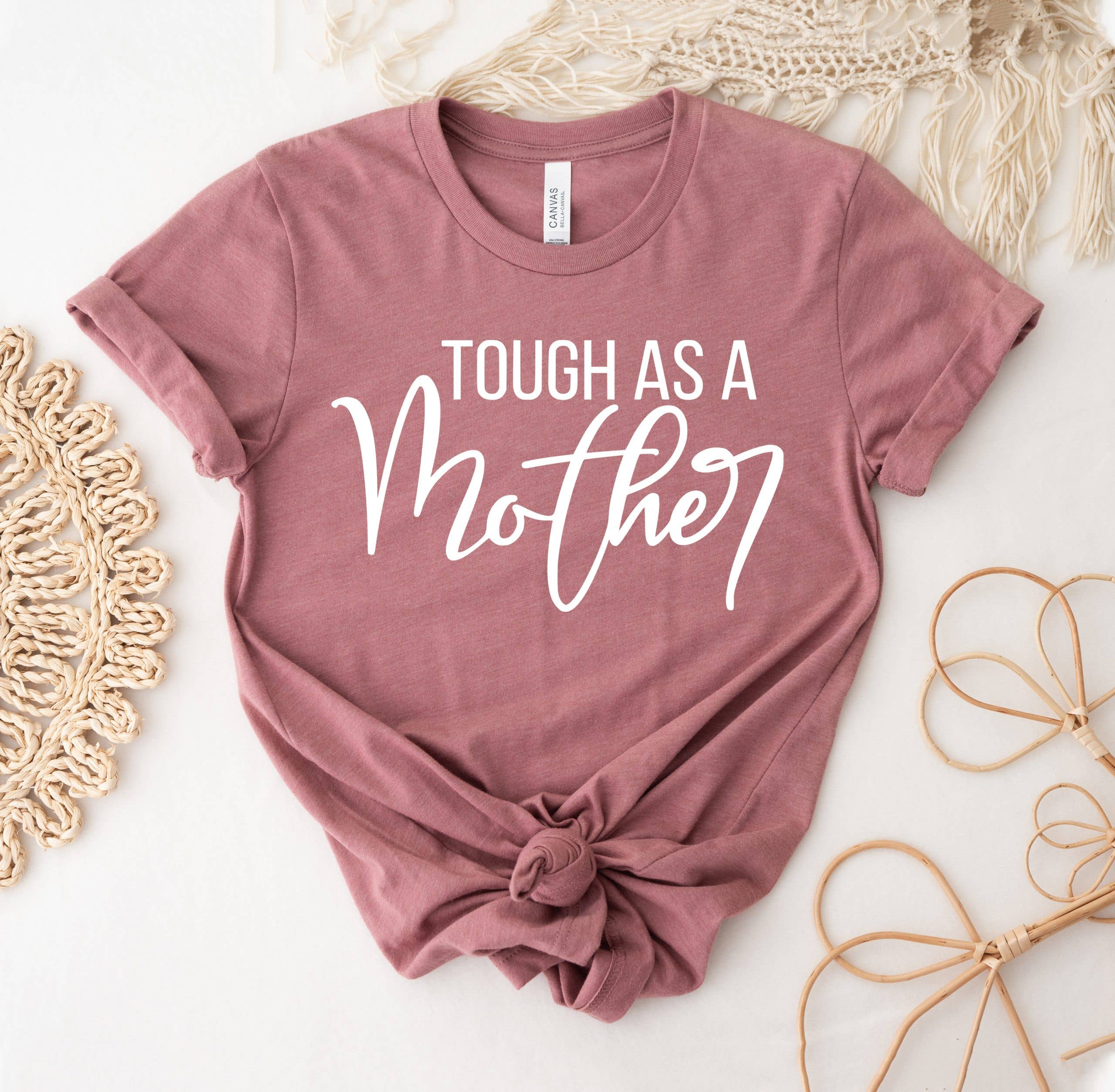 VibeClothing - Wholesale Screen Printed T-Shirt - Women's - Tough As A Mother T-shirt0