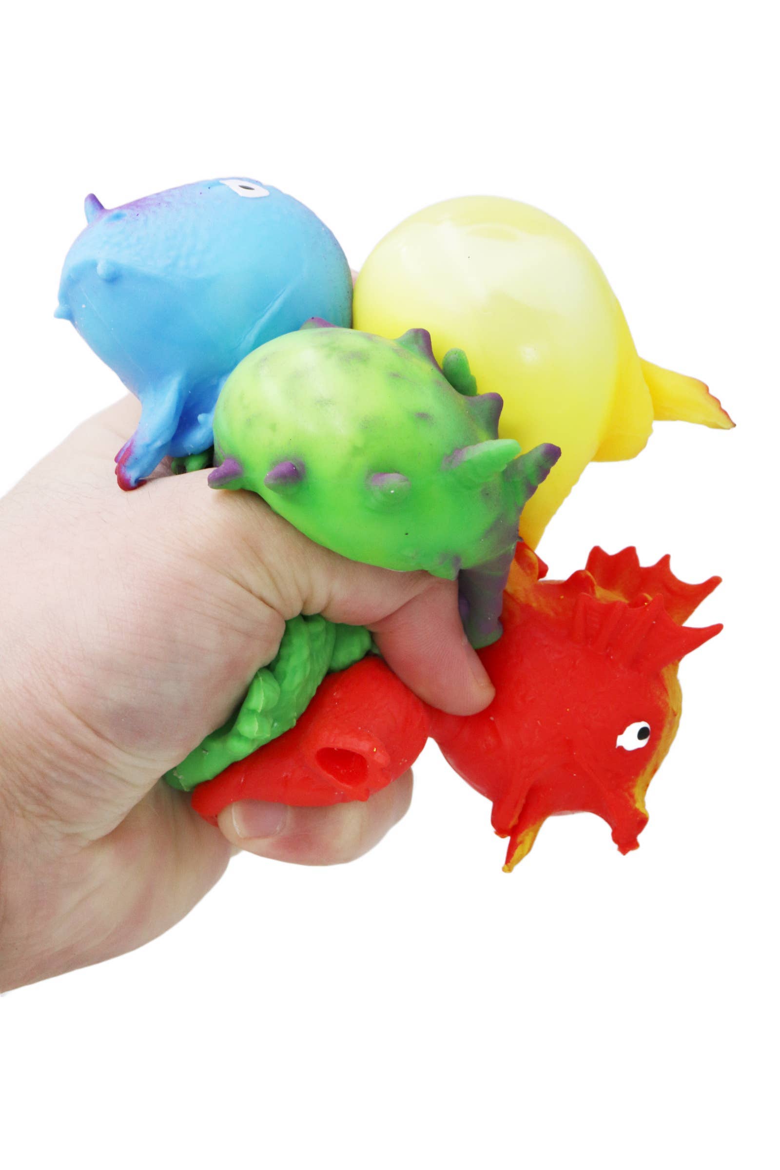 ASSORTED Dragon Dinosaur Jiggly Slime Filled Squishy Toy - 12 Pcs for wholesale on Faire3