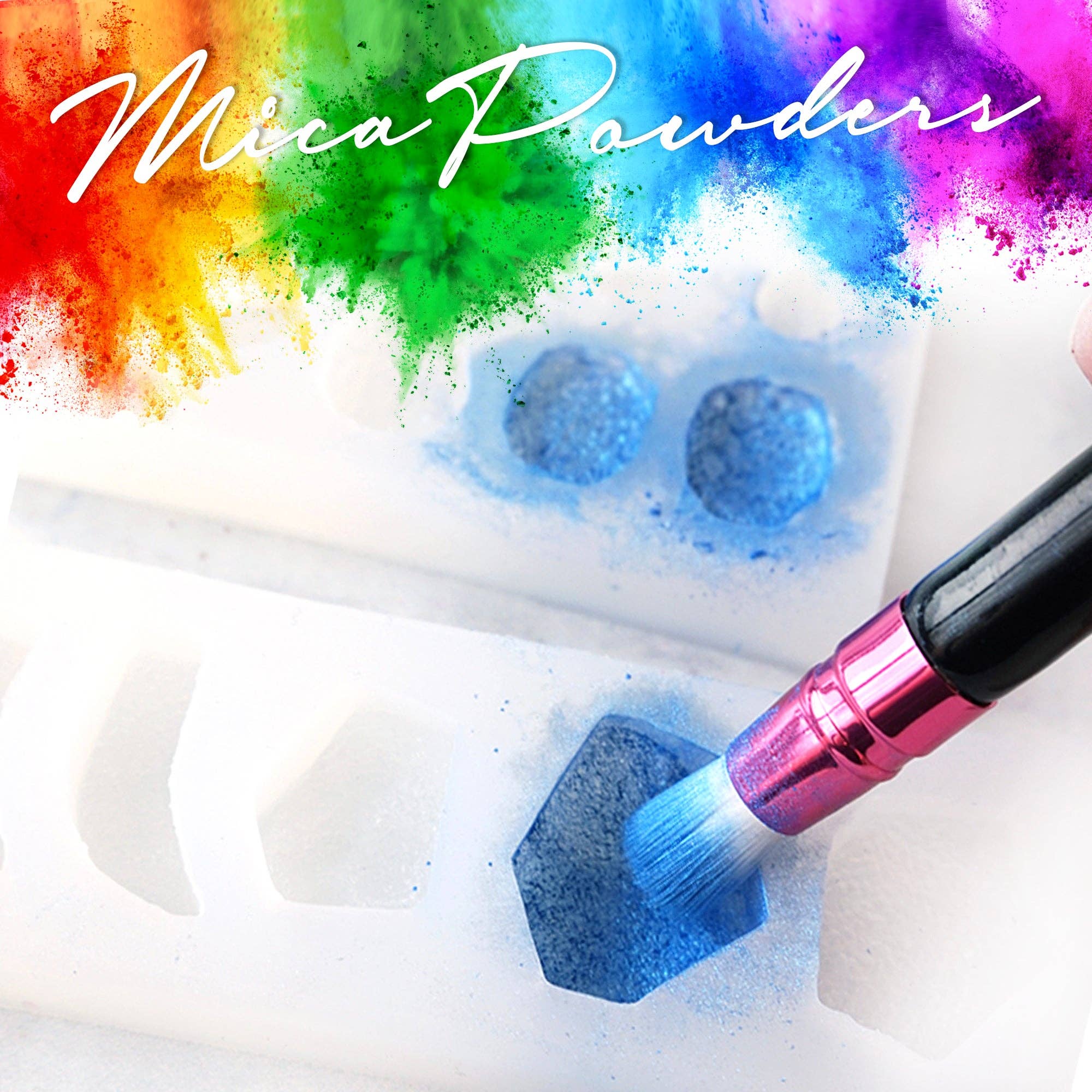 Pixiss - Wholesale Craft Supplies - PIXISS Assorted Mica Powders - 30 Assorted Colors2