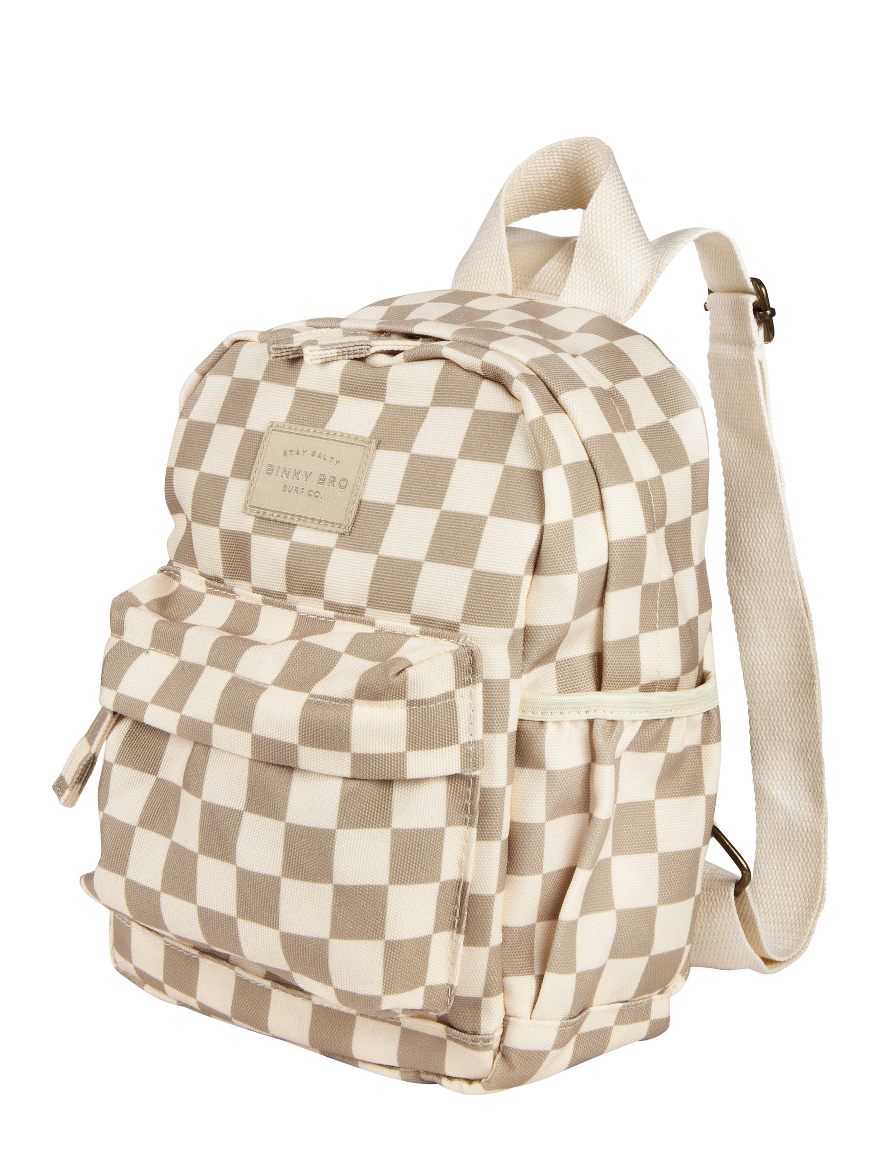 BinkyBro - Vente Sac à dos – enfant - Sac à dos enfant à motif damier2