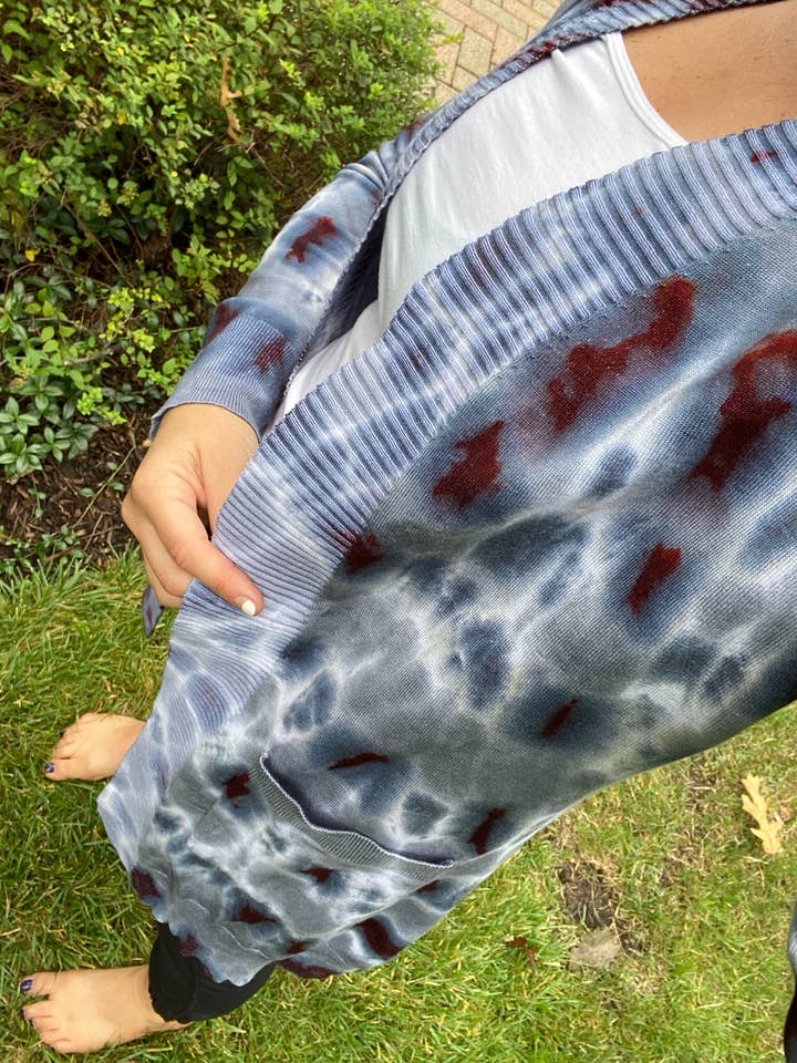 To Pocket Cardigan for engroshandel hos Just About Dyed