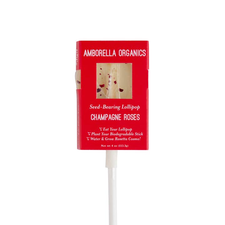 Amborella Organics - Wholesale Lollipop - Blooming Lollipop Bundle (Eat, Plant & Grow a Herb/Flower)
