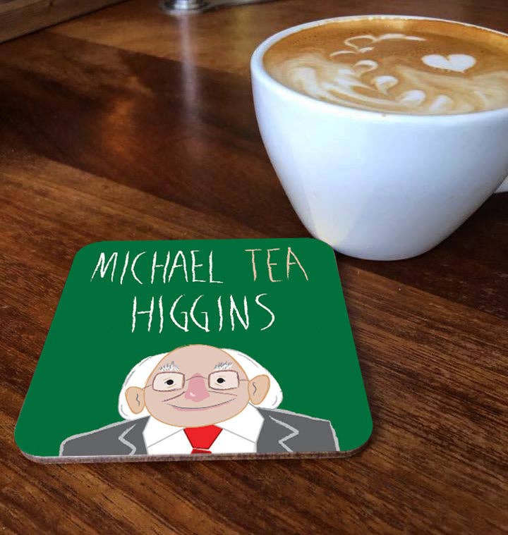 Maktus - Wholesale Coasters - Michael Tea Higgins Coaster1