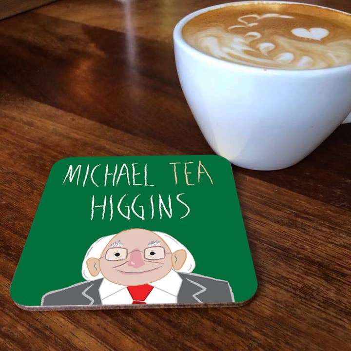 Maktus - Wholesale Coasters - Michael Tea Higgins Coaster1