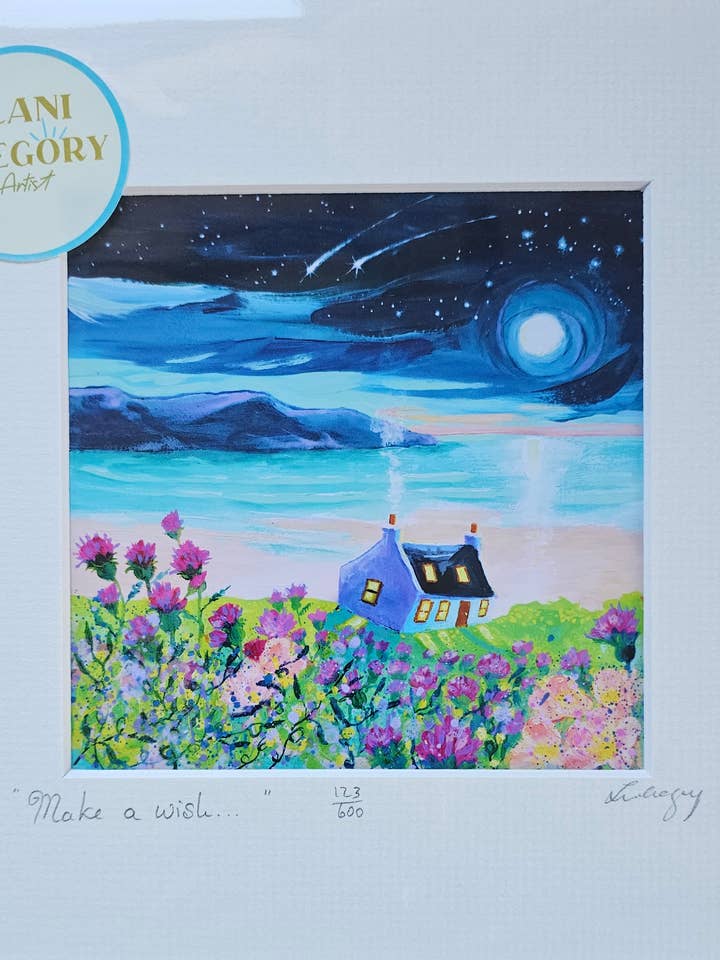 "önska dig något ..." Begränsad upplaga för wholesale av Lani Gregory - Art