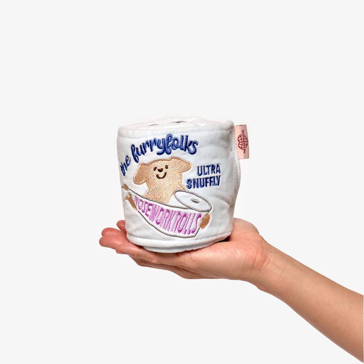Toilet Paper Nosework Toy for wholesale by the furryfolks