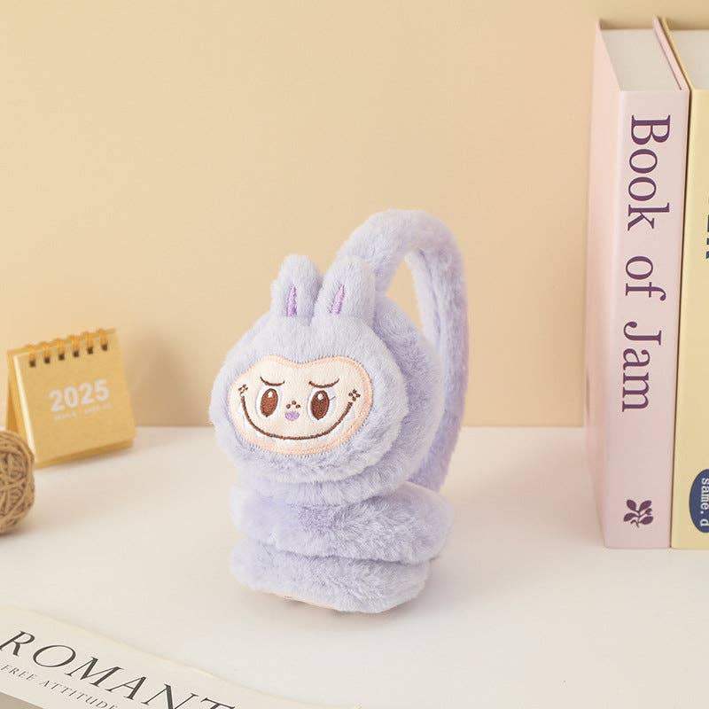 Little Trendy - Wholesale Earwarmers/Ear Muffs - Kids - Cute monster plush furry earwarmers cartoon winter earmuffs2