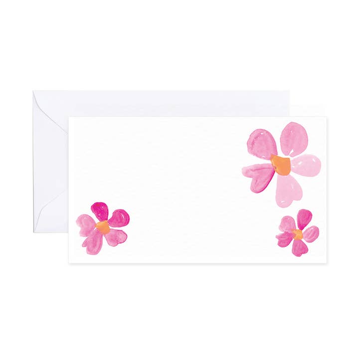 Pink blooms mini kaartenpakket voor wholesale door Evergreen Summer