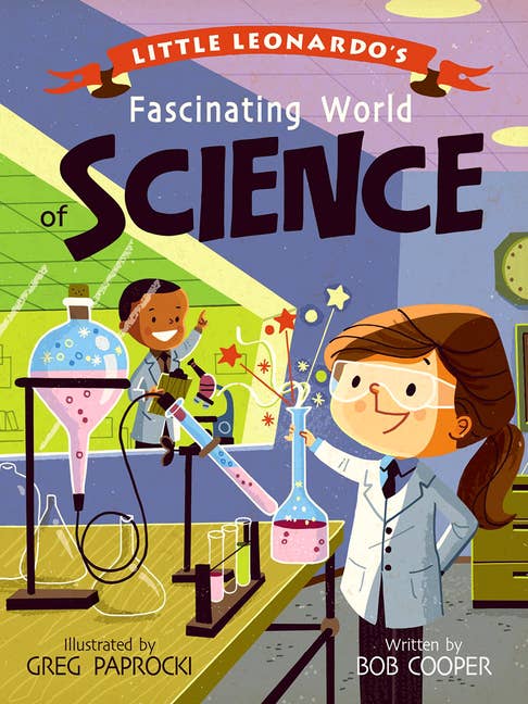 Little Leonardo's Fascinating World Of Science for wholesale by Bradley's Book Clearance