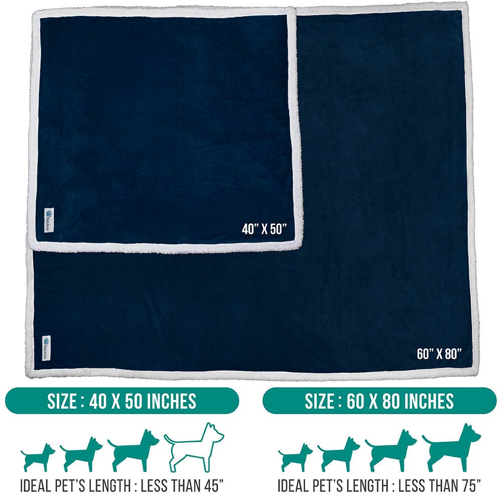 PetAmi - Vente Couverture – chat et chien - Couverture pour animaux en polaire réversible64