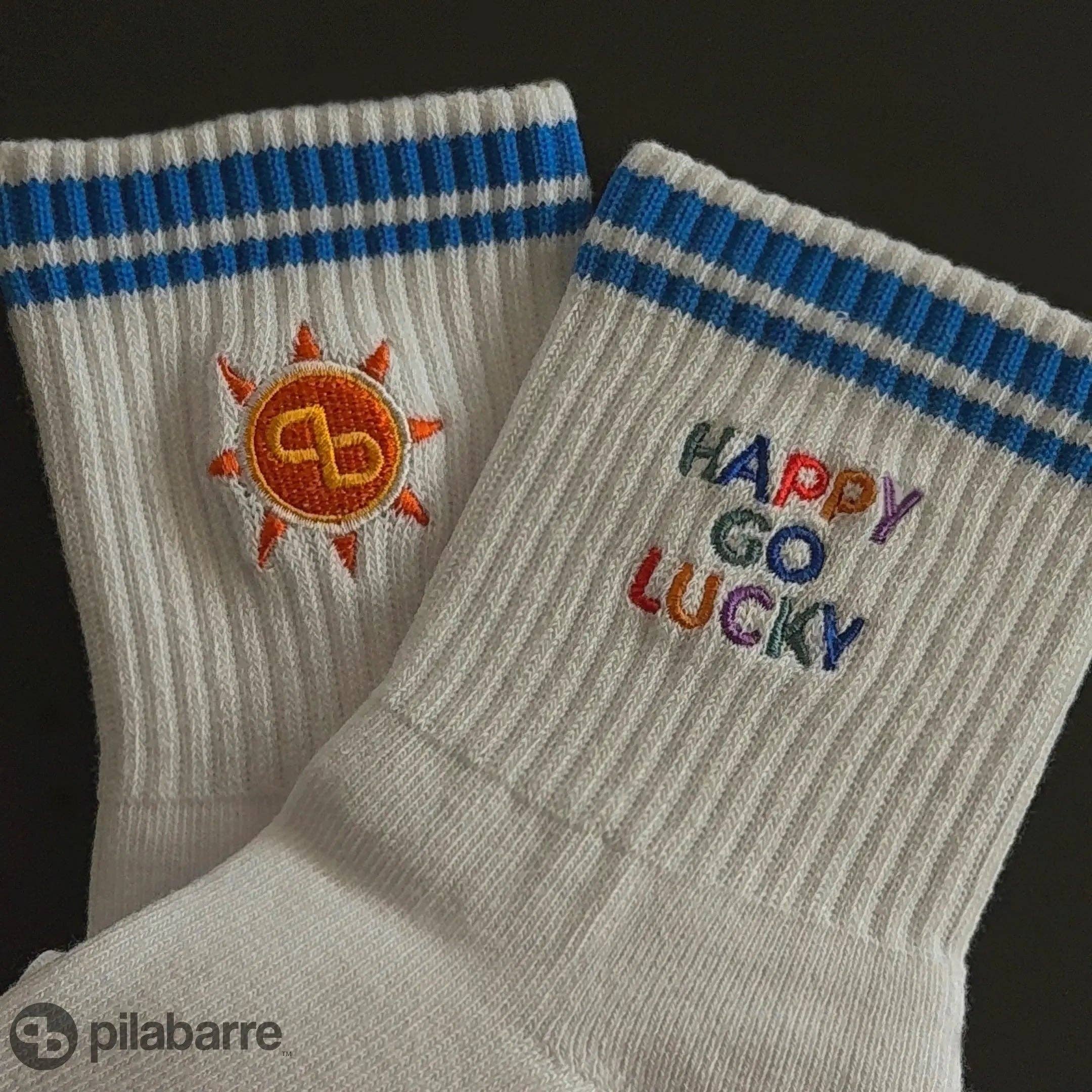 Pilabarre - Wholesale Socks - Women's - Happy Go Lucky Grip Socks6
