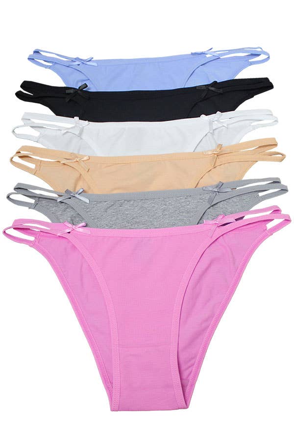Assorted Color Youmita Cotton Panty - 33559-PTY-C01 for wholesale on Faire