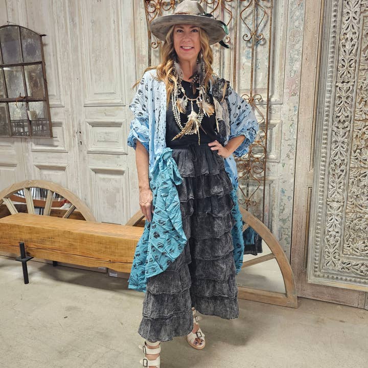 A Rare Bird Shop - Wholesale Jacket - Women's - Ombre Vintage Dot Duster1