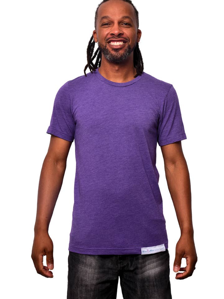 Amethyst Infused - Men's/Uni Tee for wholesale by Bliss and Bles Apparel
