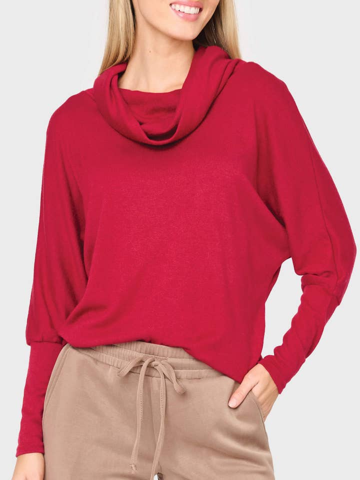 Pull à col roulé Luxe Cozy Up pour la vente par Gibsonlook