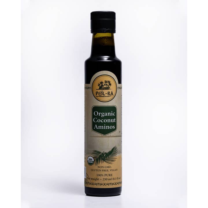 POL RA - Wholesale Sauce - Organic Coconut Aminos-100%Natural-Non-gmo-Gluten free-Vegan
