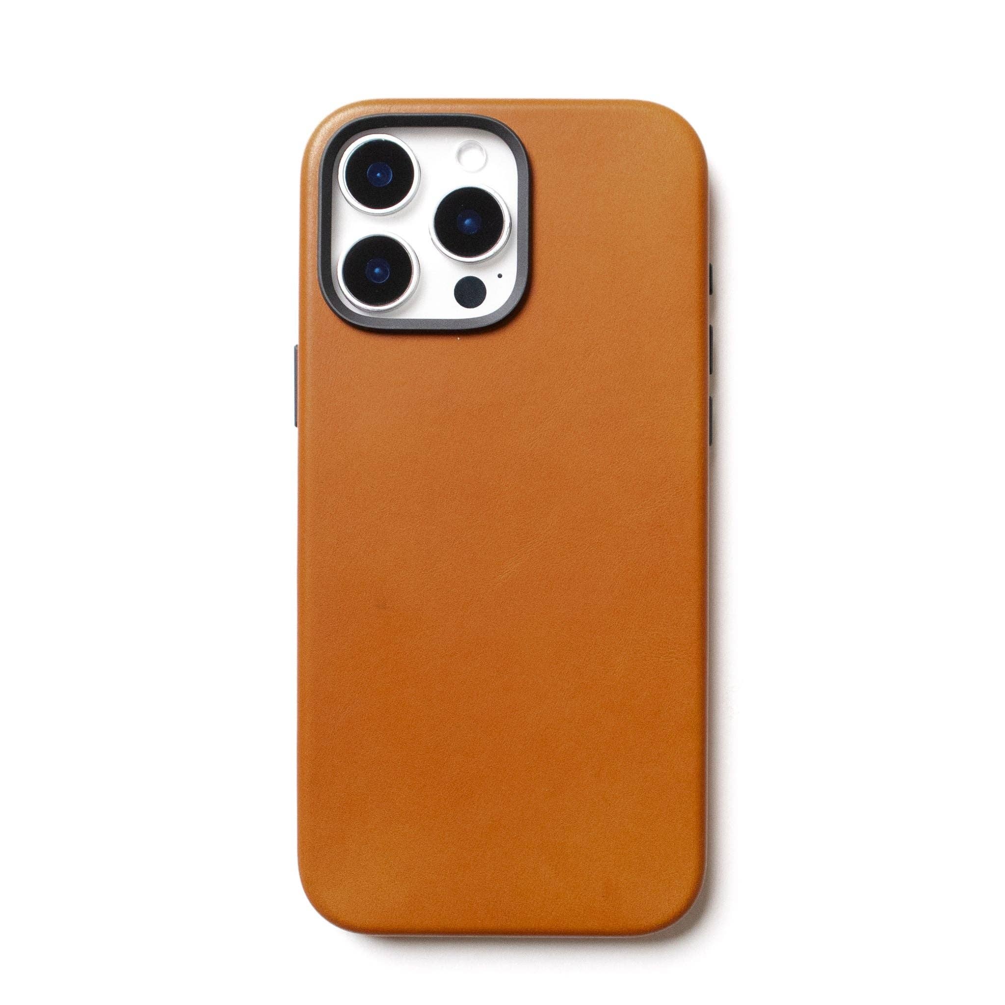 Andar - Wholesale Phone Case - Unisex - The Aspen Full Grain Leather iPhone Phone Case with MagSafe240