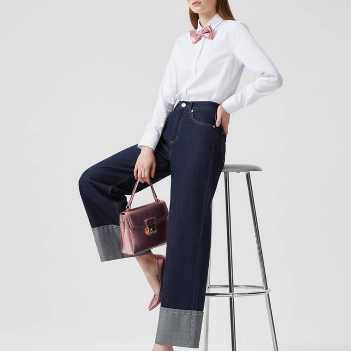 Women's Trousers BROOKLYN HEIGHTS COUTURE BYMANYC ® New York and other Purchase Wholesale just egg folded. Free Returns & Net 60 Terms on Faire trending on Faire.