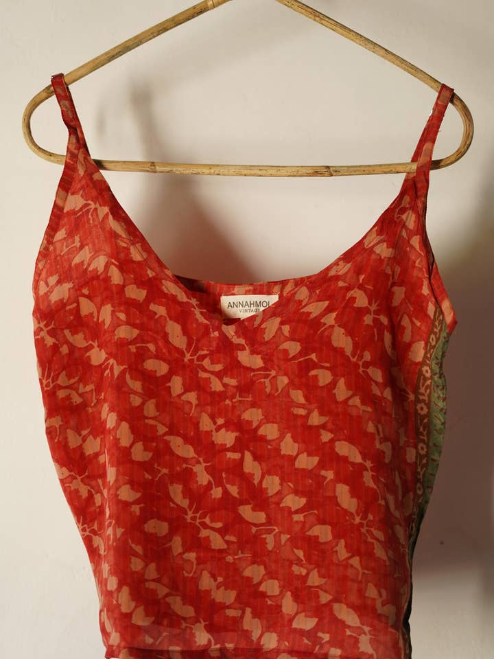 Annahmol - Wholesale Camisole - Women's - Vintage Silk Zero-Waste Cami25