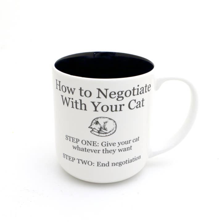 Lenny Mud - Wholesale Coffee Mug - Cat negotiations mug, funny gift for crazy cat lady, cat mom2