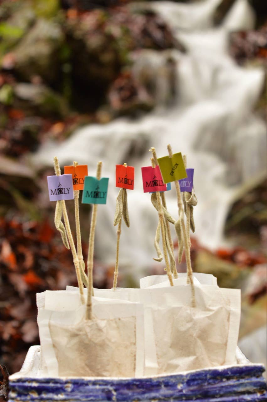 Moly the mythic antidote – wholesale Health/detox tea – Variety -  8 Teabags 34 herbs with Identifier5