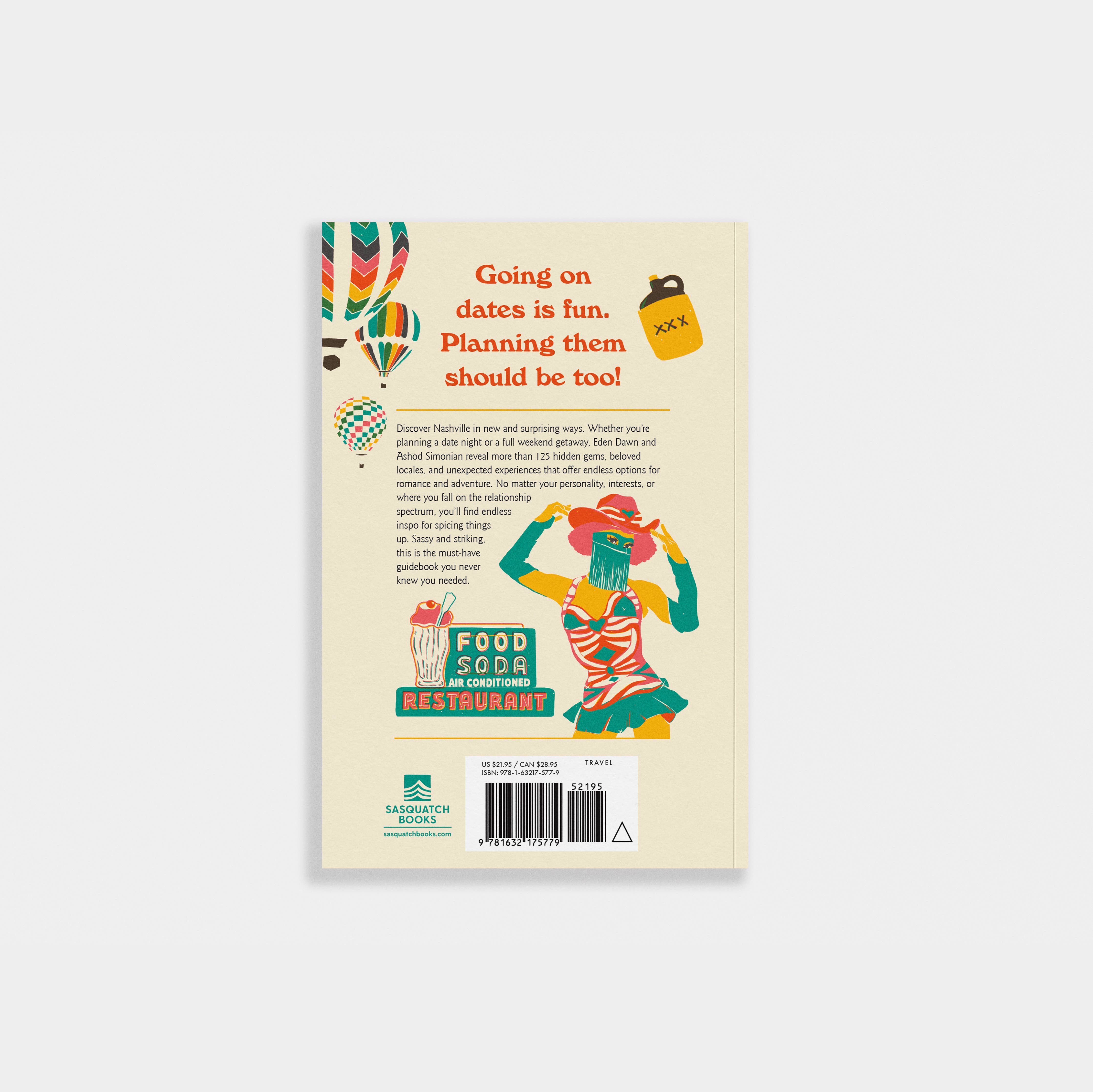 Blue Star Press - Wholesale Travel - The Nashville Book of Dates: A Guide Book to Adventures4