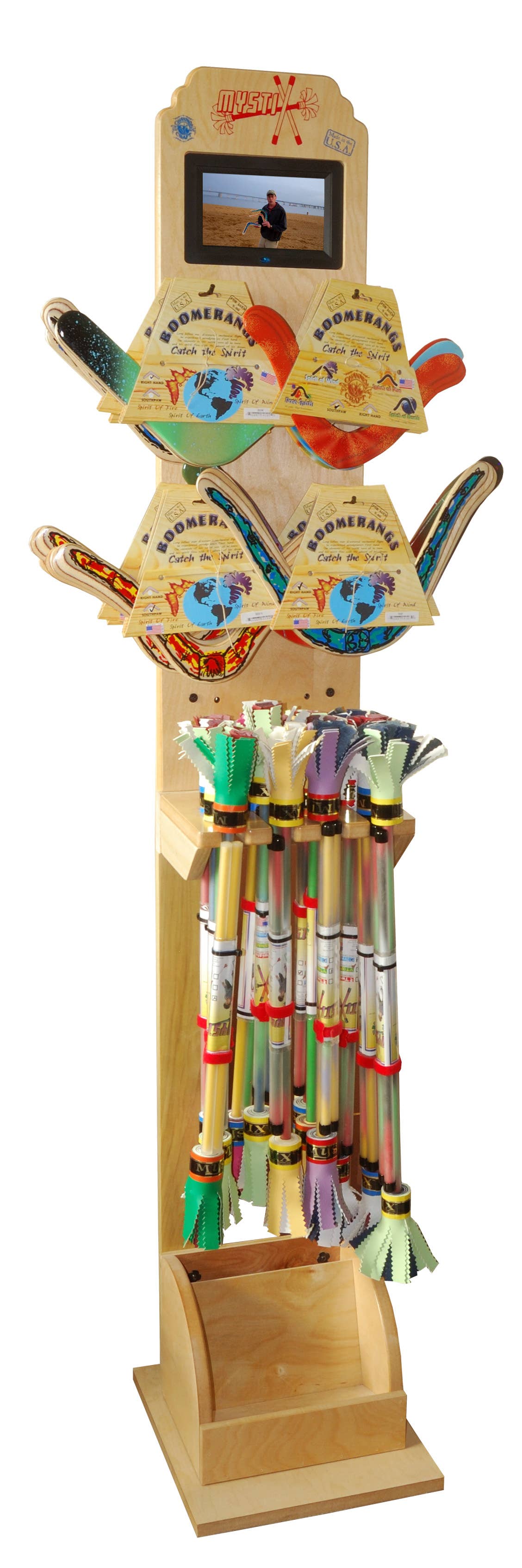 Channel Craft - Wholesale Retailer Display - Kids & Baby - Mystix Video Floor Display Only1