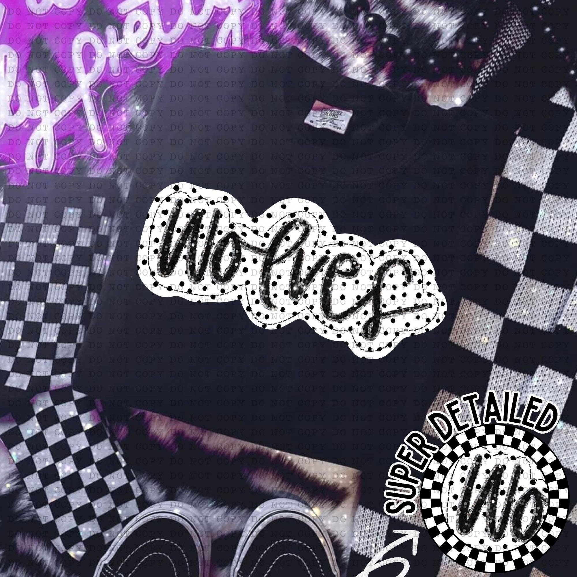 Simple Tymes – Engroshandel Sublimationstryk – Dotted Applique Teams DTF-print75