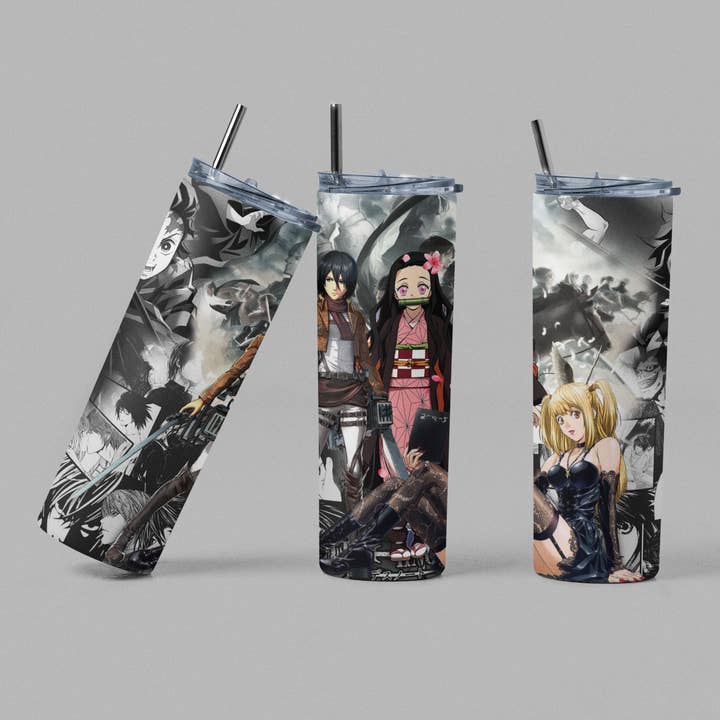 Demon & Company Trio Anime Manga Inspired Tumbler for wholesale by The Geek Boutique