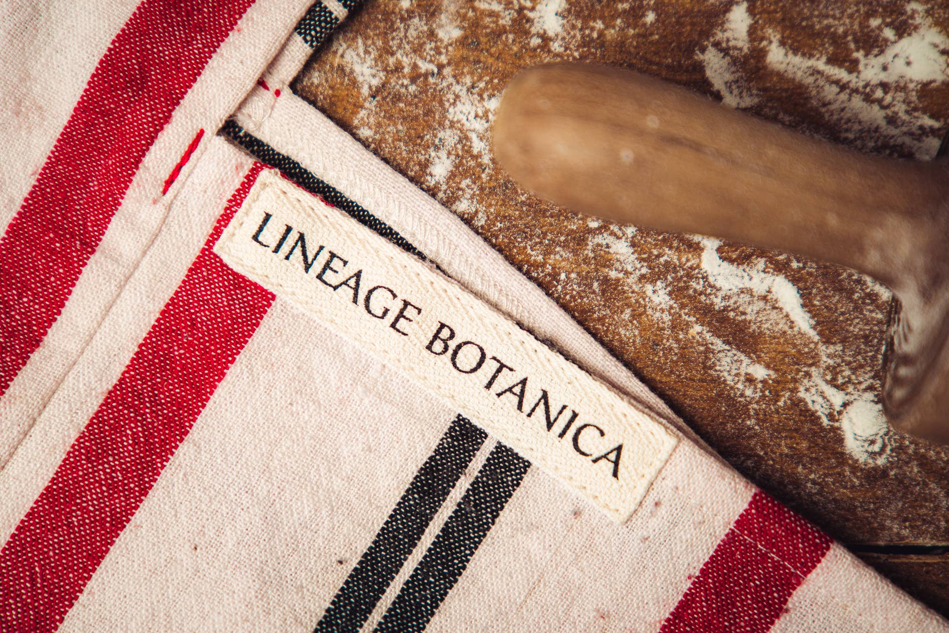 Lineage Botanica – wholesale Bread box – Bag: Antique handwoven Bulgarian Cotton - BG2452