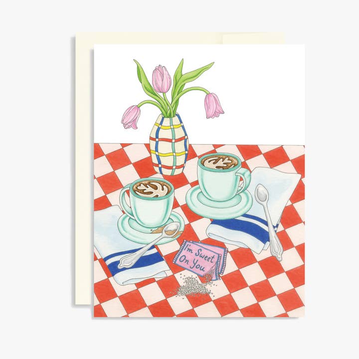 Sweet On You Card for wholesale by Keepsake Studio