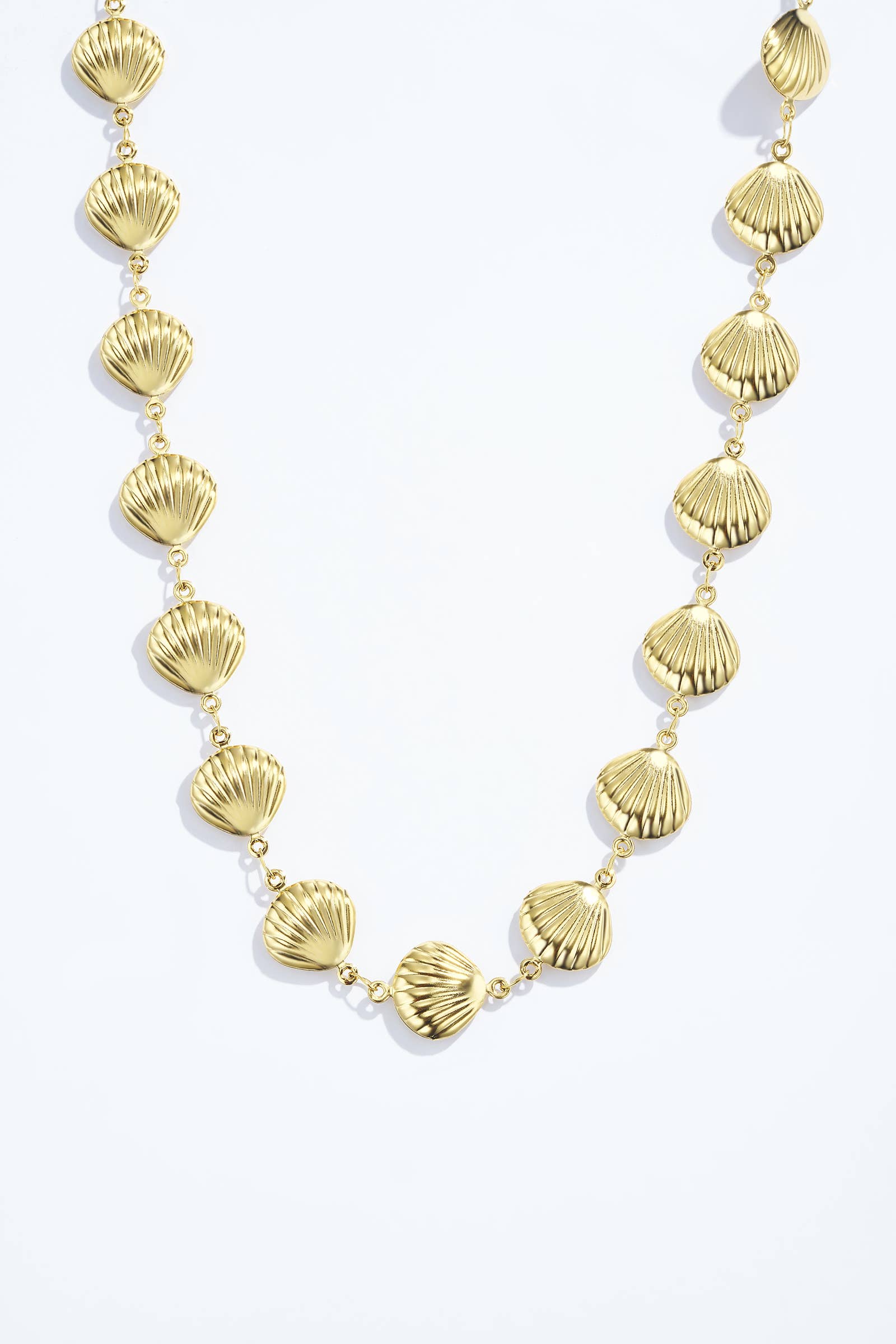 Gold Stainless steel necklaces 224AQ165 for wholesale on Faire2