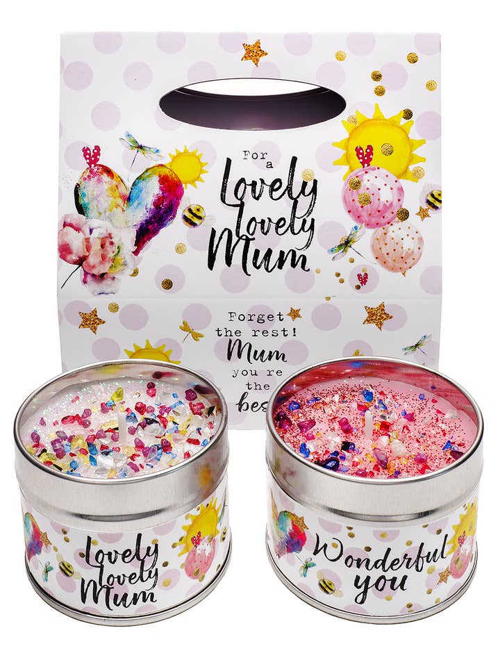 JUST BECAUSE DUOS – LOVELY LOVELY MUM/WONDERFUL YOU for wholesale by Best Kept Secrets
