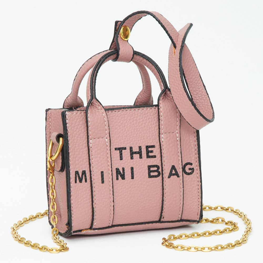 Sensibling Corp. - Wholesale Crossbodytas - Dames - DE MINI TAS Boodschap Puntige Imitatie Leren Tas Hanger / Mini Tas / Schoudertas5