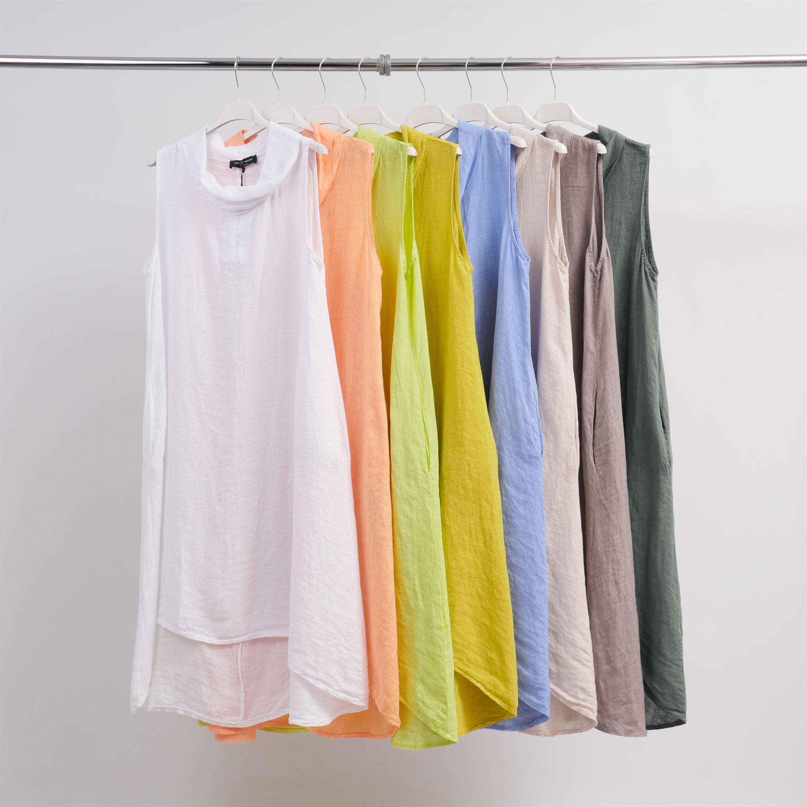 Cecile Wang - Vendita all'ingrosso Vestito - Donna - Abito in lino 162575