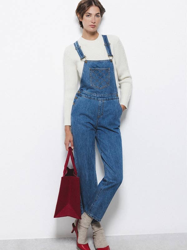 Denim Dungarees (411100-45) for wholesale by Lanidor