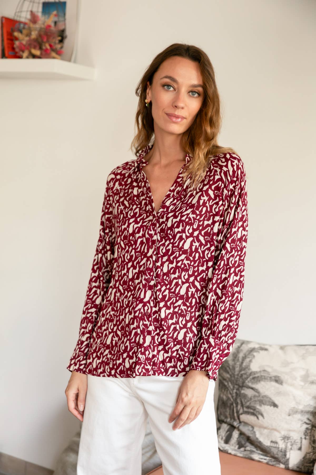 Calie Paris - Wholesale Blouse - Women's - TIMOTY Blouse1