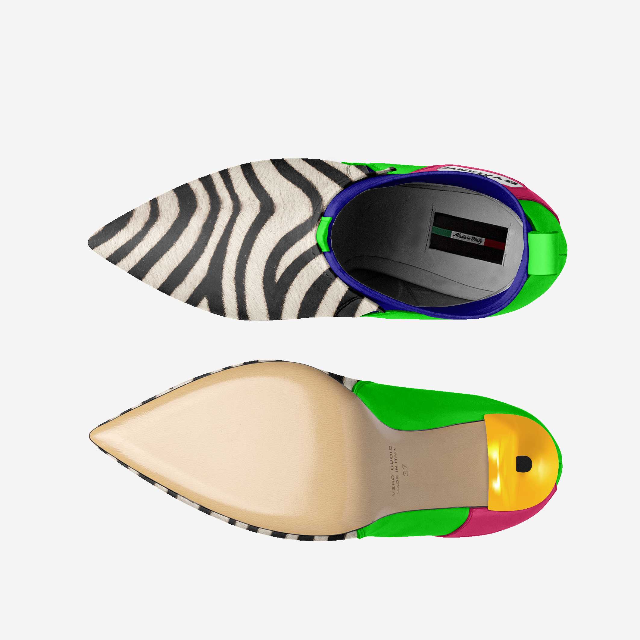 BYMANYC NEW YORK - Wholesale High Heels - Women's - Vegan Heeled Shoe Women BYMANYC ® New York Chelsea Noir Edge3